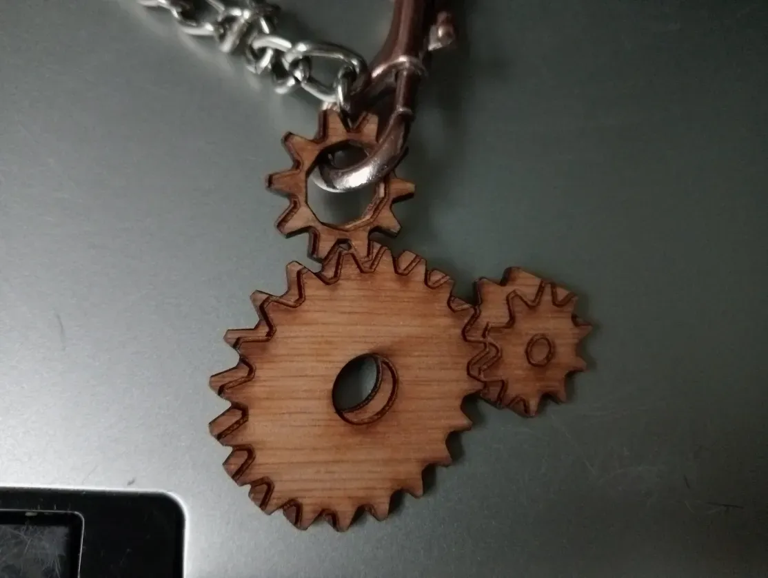 glxgears keychain
